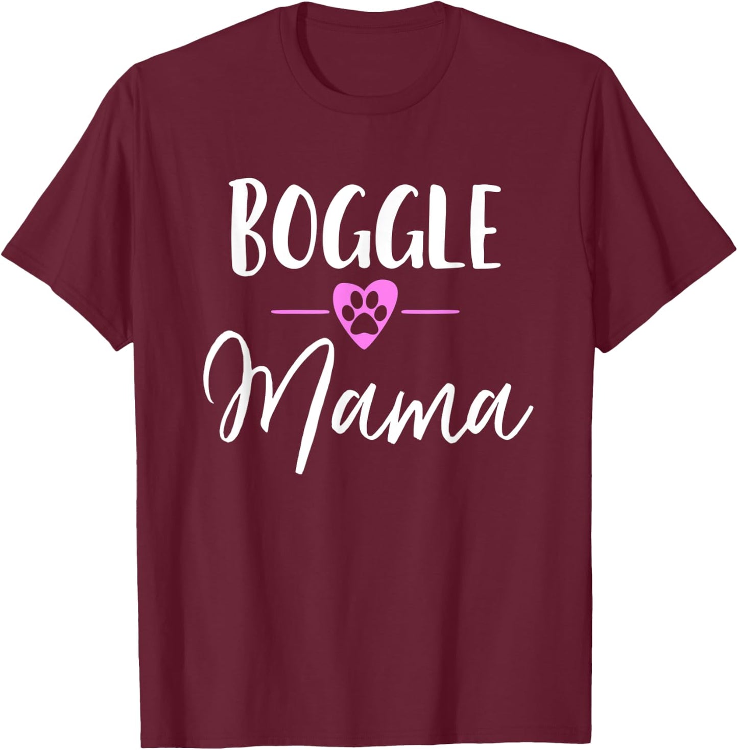 Boggle Mama T-Shirt - T-Shirt | Maroon