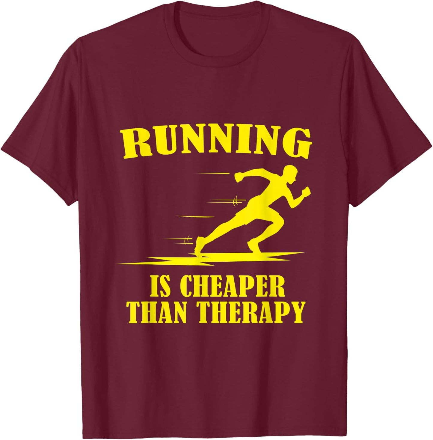 Runner Meme for Running Enthusiast T-Shirt - T-Shirt | Maroon
