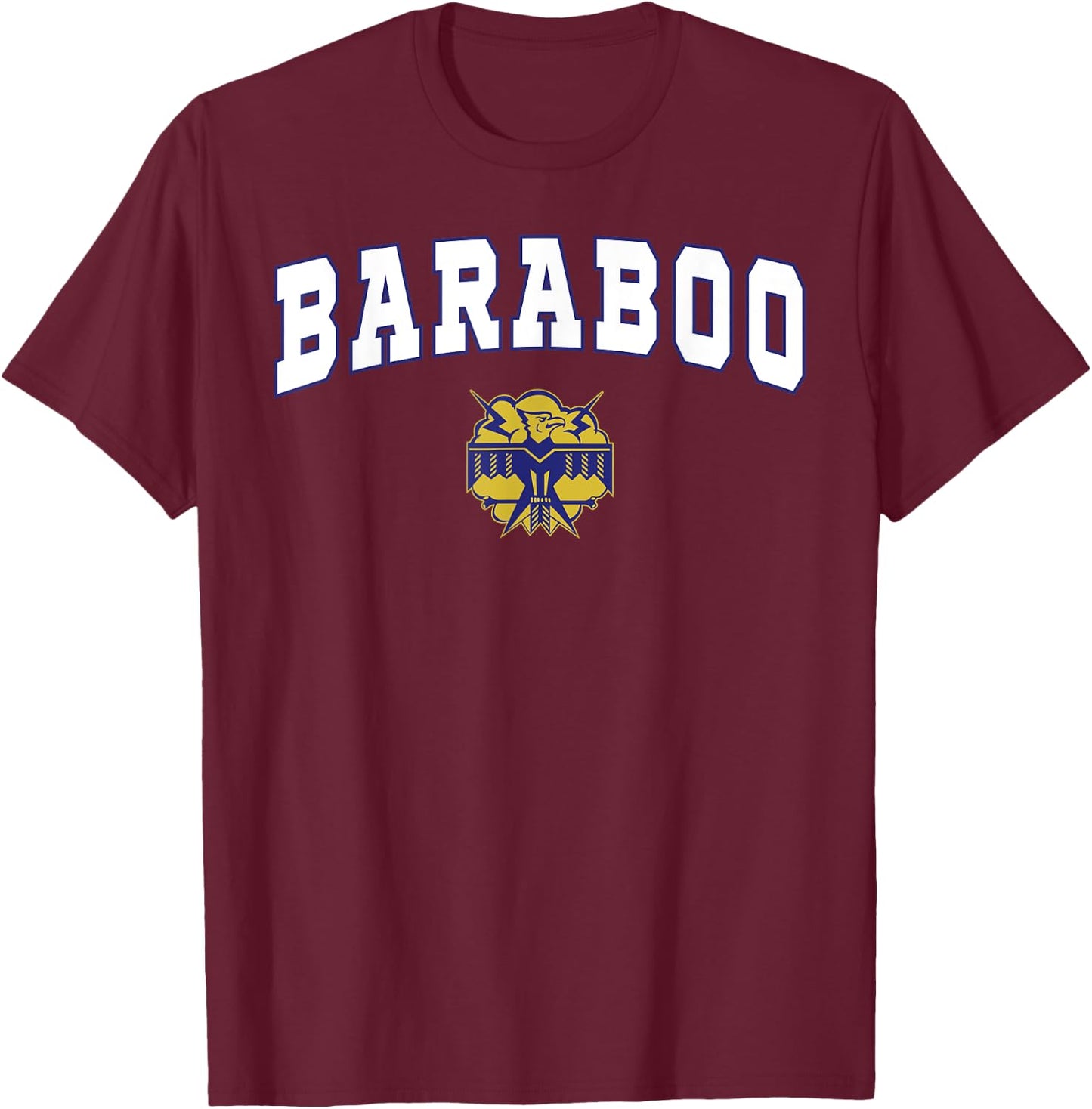 Baraboo High School Thunderbirds T-Shirt - T-Shirt | Maroon