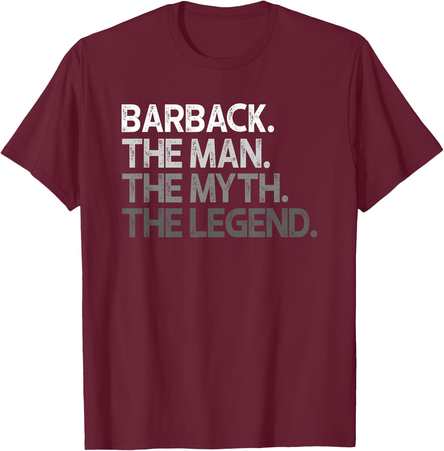 Barback Gift T-Shirt - T-Shirt | Maroon