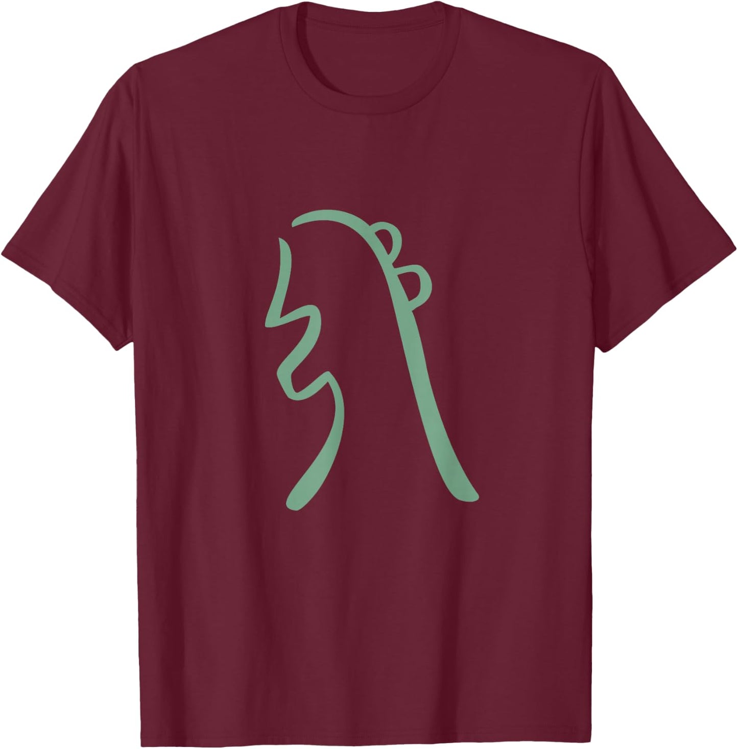 Reiki Sei He Ki Symbol Spiritual Meditation Chakra T-Shirt - T-Shirt | Maroon