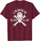 If You Can Read This The B Fell Off Funny Biker T-Shirt - T-Shirt | Maroon