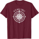 I'm the Moral Compass - Funny Group Vacation T-Shirt - T-Shirt | Maroon