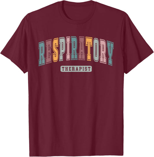 Respiratory Therapist RT Therapy Funny RT Care Medical Idea T-Shirt - T-Shirt | Maroon