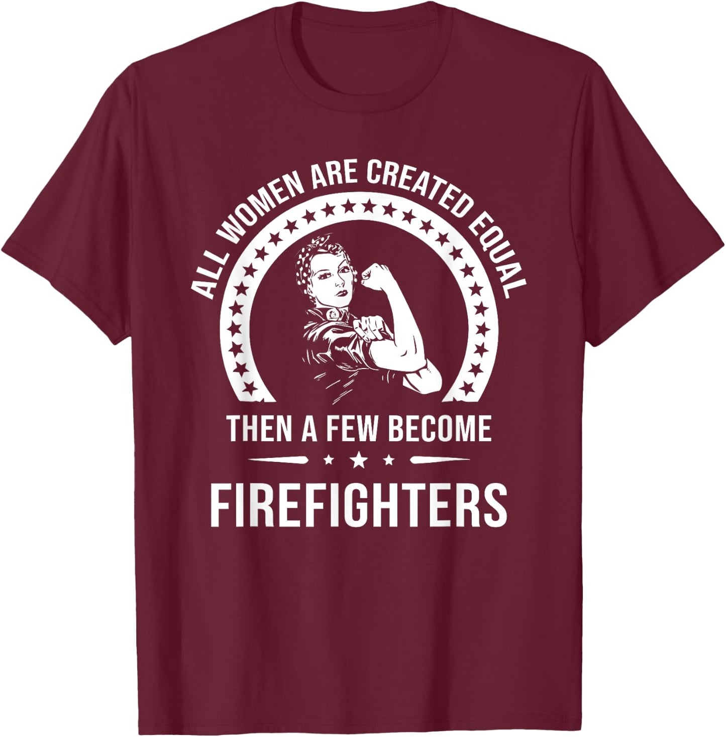 Fireman Shirt T-Shirt - T-Shirt | Maroon