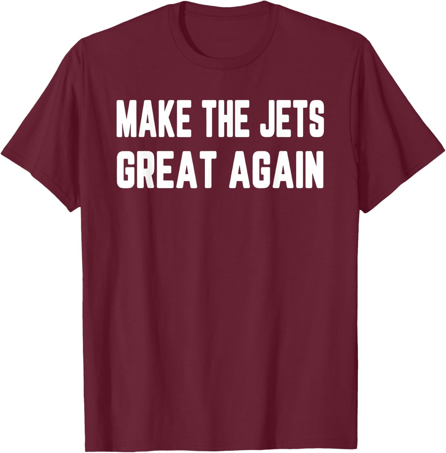 Make The Jets Great Again T-Shirt - T-Shirt | Maroon