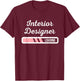 Interior Designer Loading - Home Interior Designing Gifts T-Shirt - T-Shirt | Maroon