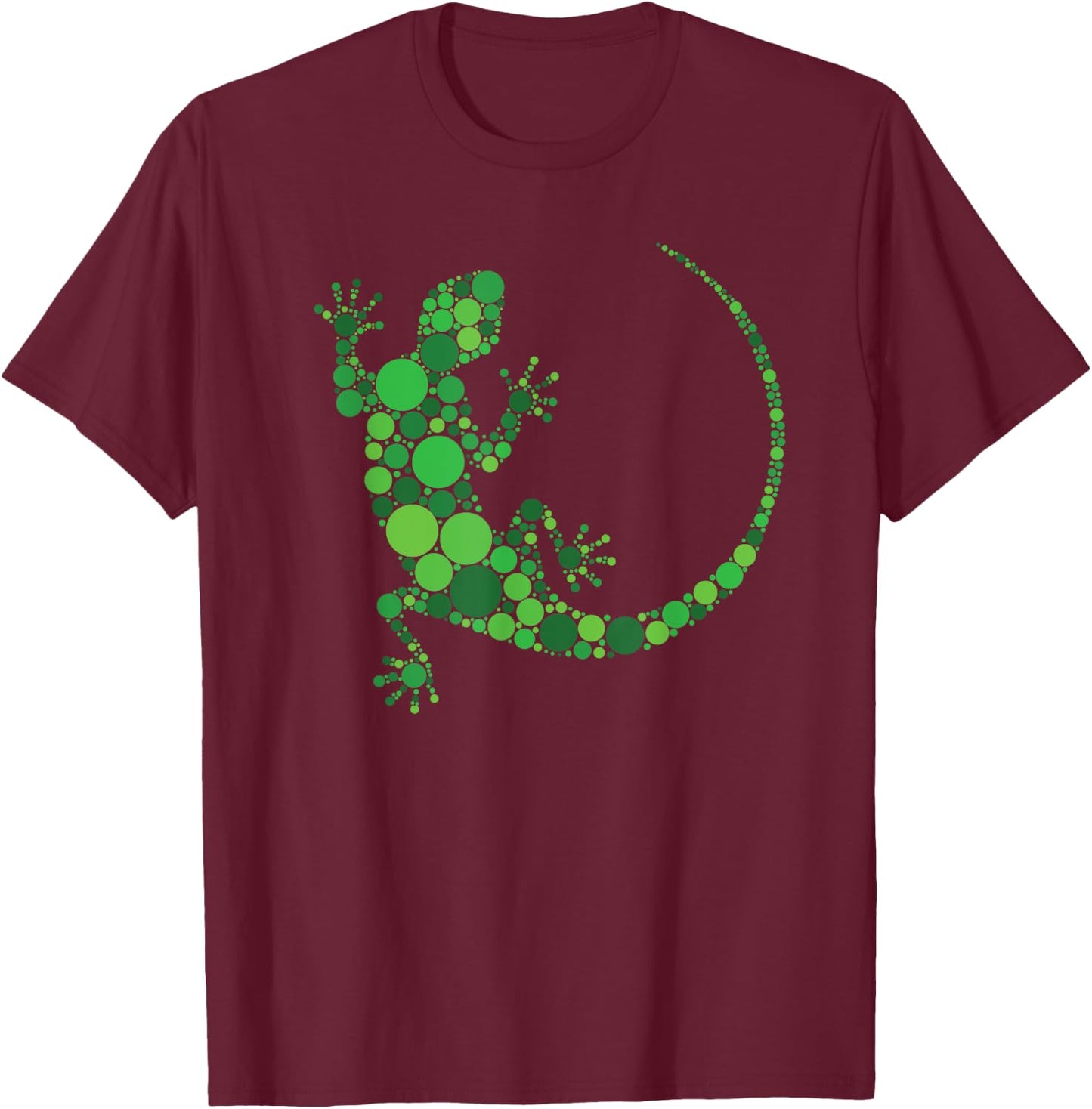 International Dot Day 2023 Lizard Animal boys girls teacher T-Shirt - T-Shirt | Maroon