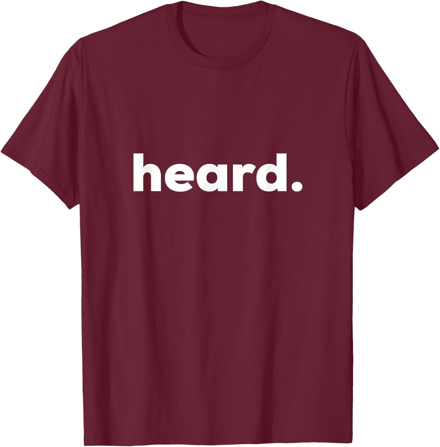 Heard Funny Restaurant Kitchen Design T-Shirt - T-Shirt | Maroon
