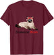 Siamese Cat Mom Kitten Siamese Cat T-Shirt - T-Shirt | Maroon