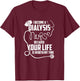 Dialysis Technician Outfit For Dialysis Nurse Nephrology T-Shirt - T-Shirt | Maroon