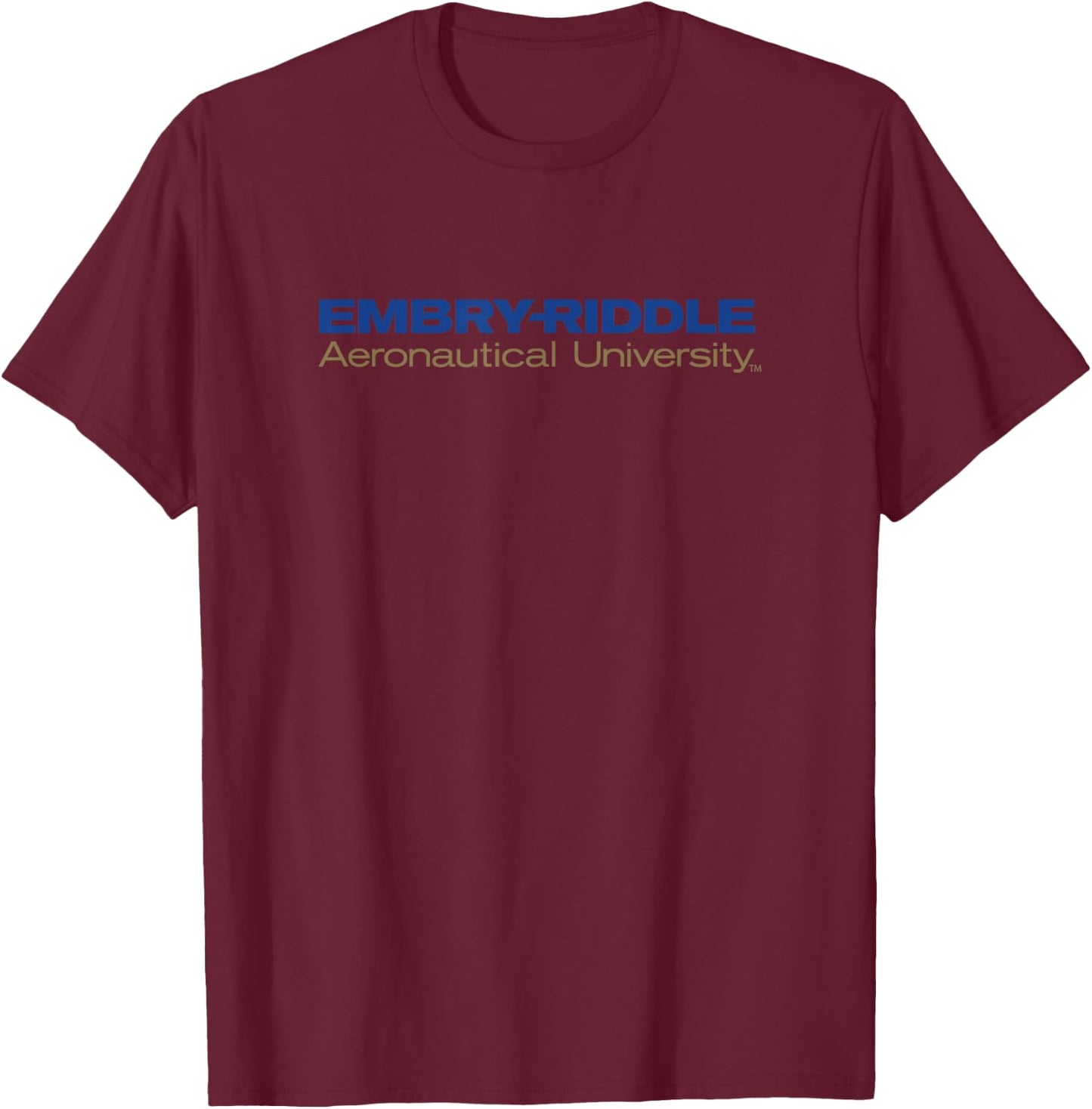 Embry Riddle Eagles | Official NCAA Merch | PPERAUP01 T-Shirt - T-Shirt | Maroon