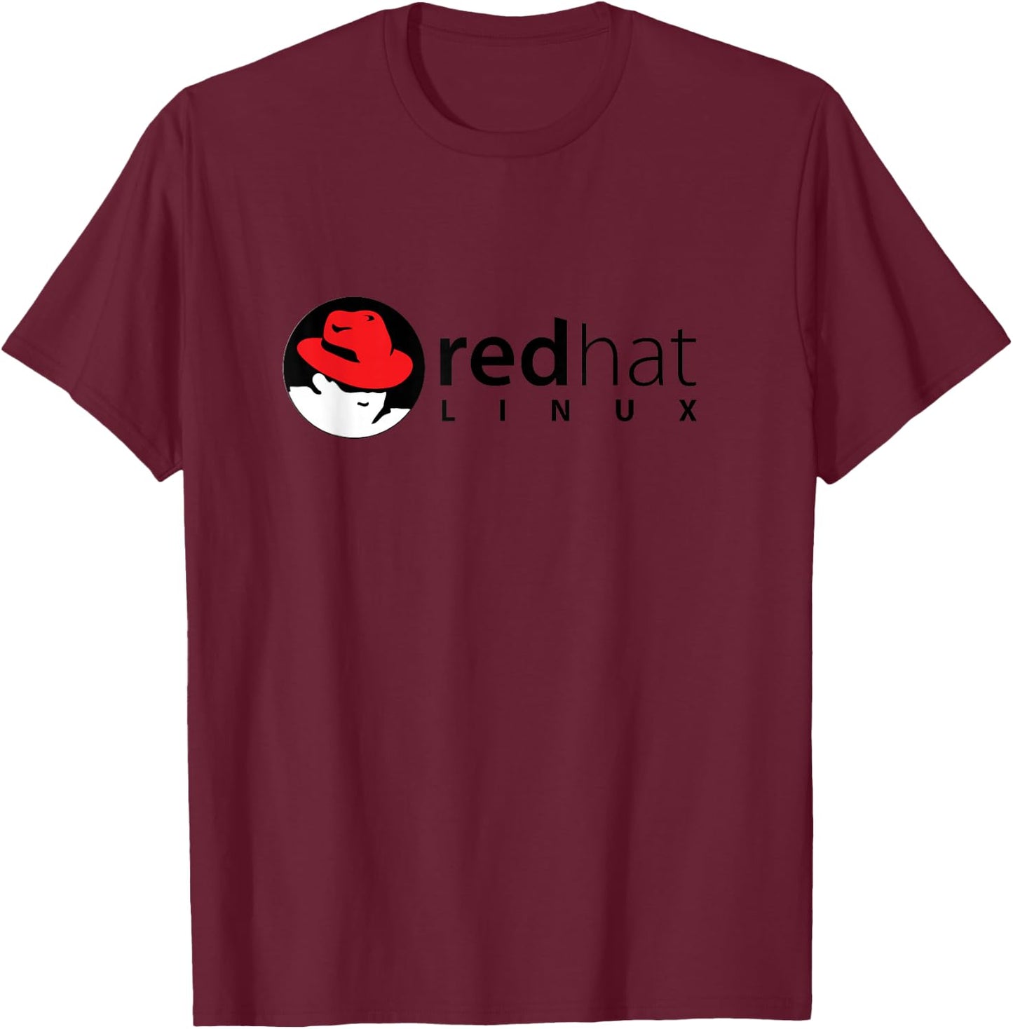 Linux Operating System Collection Funny Linux redhat lover Penguin Tux Open Source Os T-Shirt - T-Shirt | Maroon