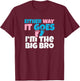 Baby Announcement to Big Brother , Gender Reveal Shirt Gift T-Shirt - T-Shirt | Maroon