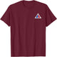 Quezon City Philippines Flag Seal T-Shirt - T-Shirt | Maroon