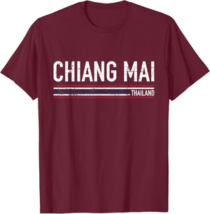 Chiang Mai Thailand T-Shirt - T-Shirt | Maroon