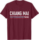 Chiang Mai Thailand T-Shirt - T-Shirt | Maroon