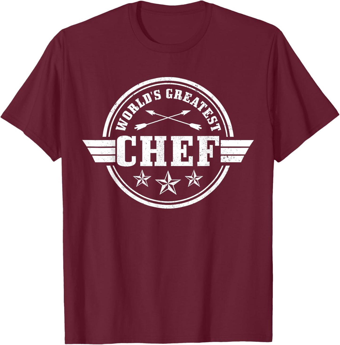 Cook Cooking Chef Funny Gift T-Shirt - T-Shirt | Maroon