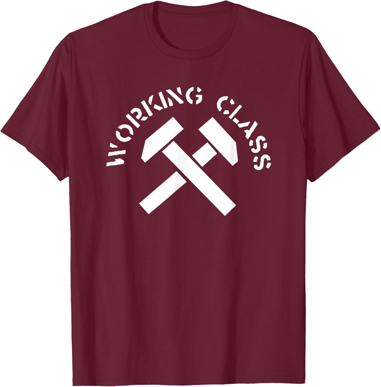 Skinhead Clothing Ltd: Working Class T-Shirt - T-Shirt | Maroon