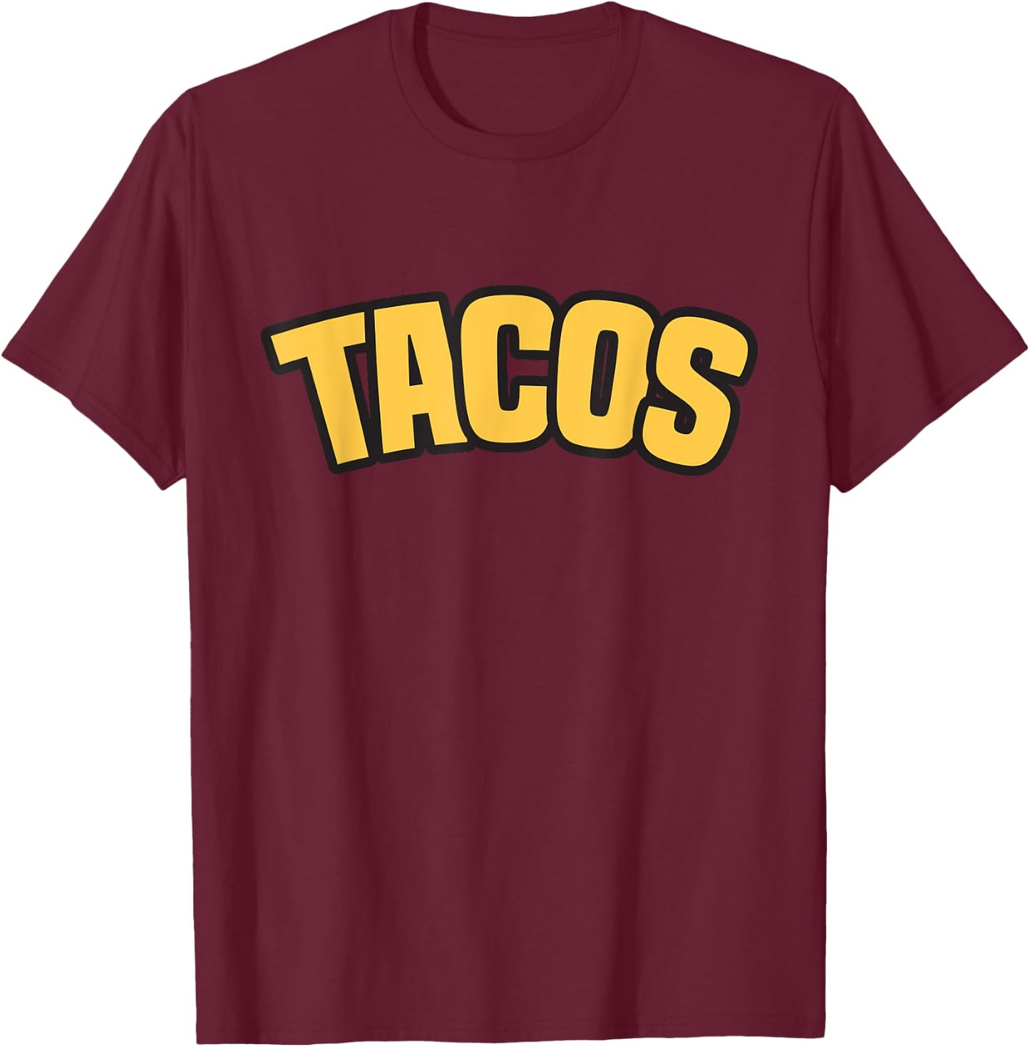 Tacos Character Volleyball Anime Manga Cosplay T-Shirt - T-Shirt | Maroon