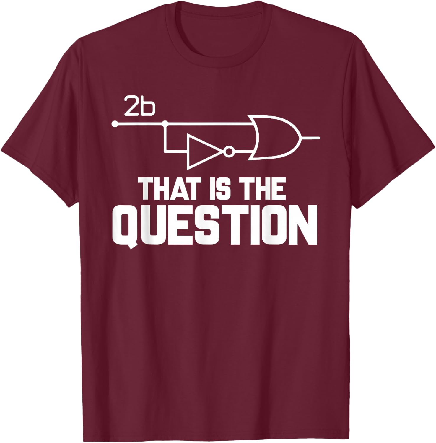 Funny Electrical Engineering Gift Men Women Cool Electronics T-Shirt - T-Shirt | Maroon