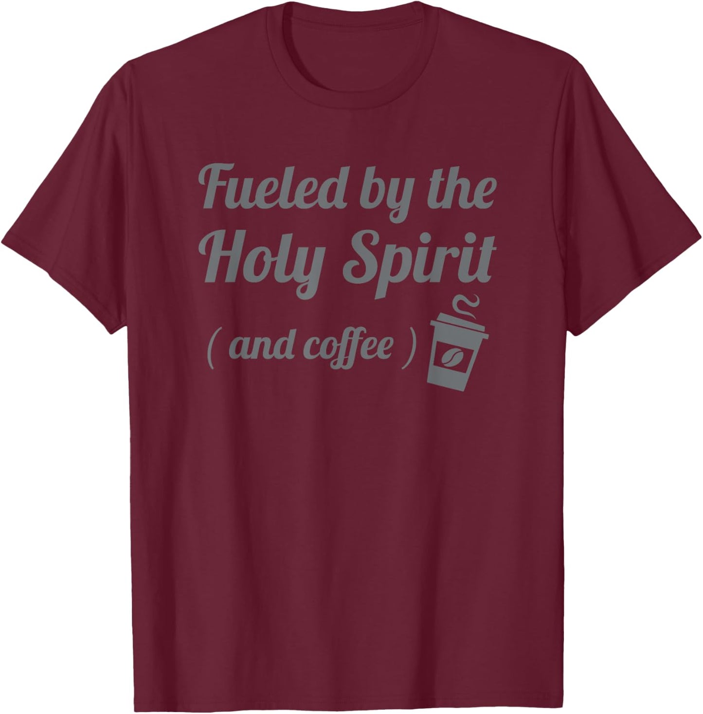 Funny Christian Church Deacon - Coffee T-Shirt - T-Shirt | Maroon