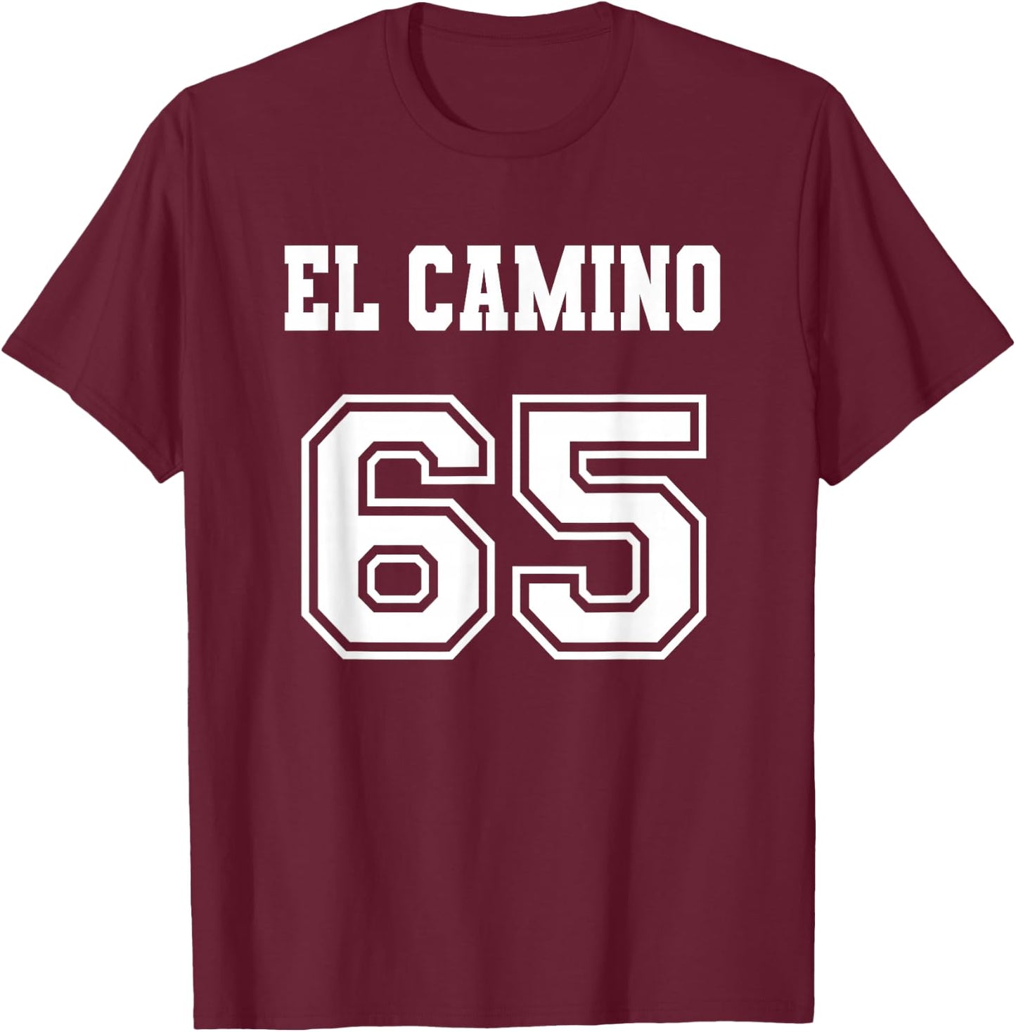 Jersey Style El Camino 65 1965 T-Shirt - T-Shirt | Maroon