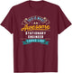 Funny Stationary Engineer Shirt Awesome Job Occupation T-Shirt - T-Shirt | Maroon
