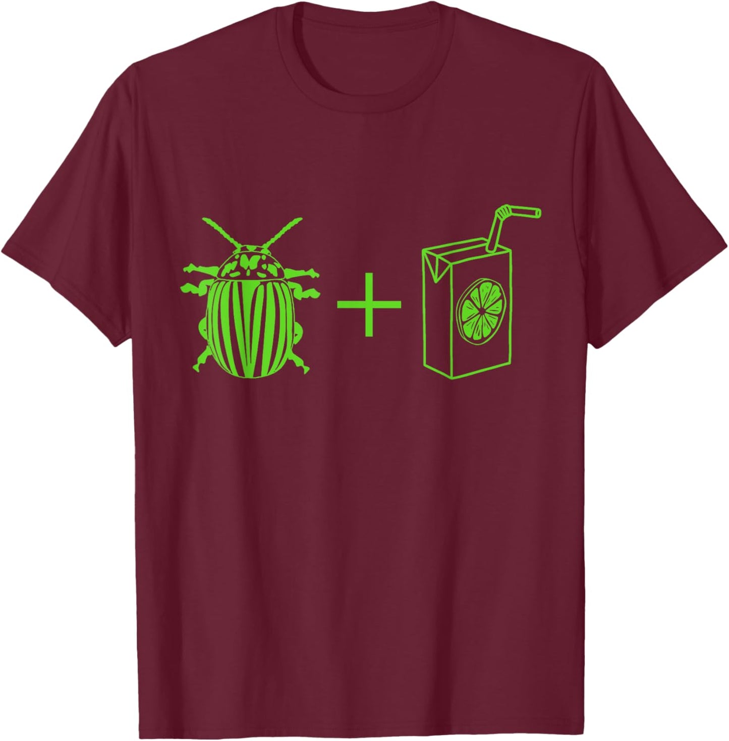 Beetles Vintage Halloween Movie Funny Horror Costume Juices T-Shirt - T-Shirt | Maroon