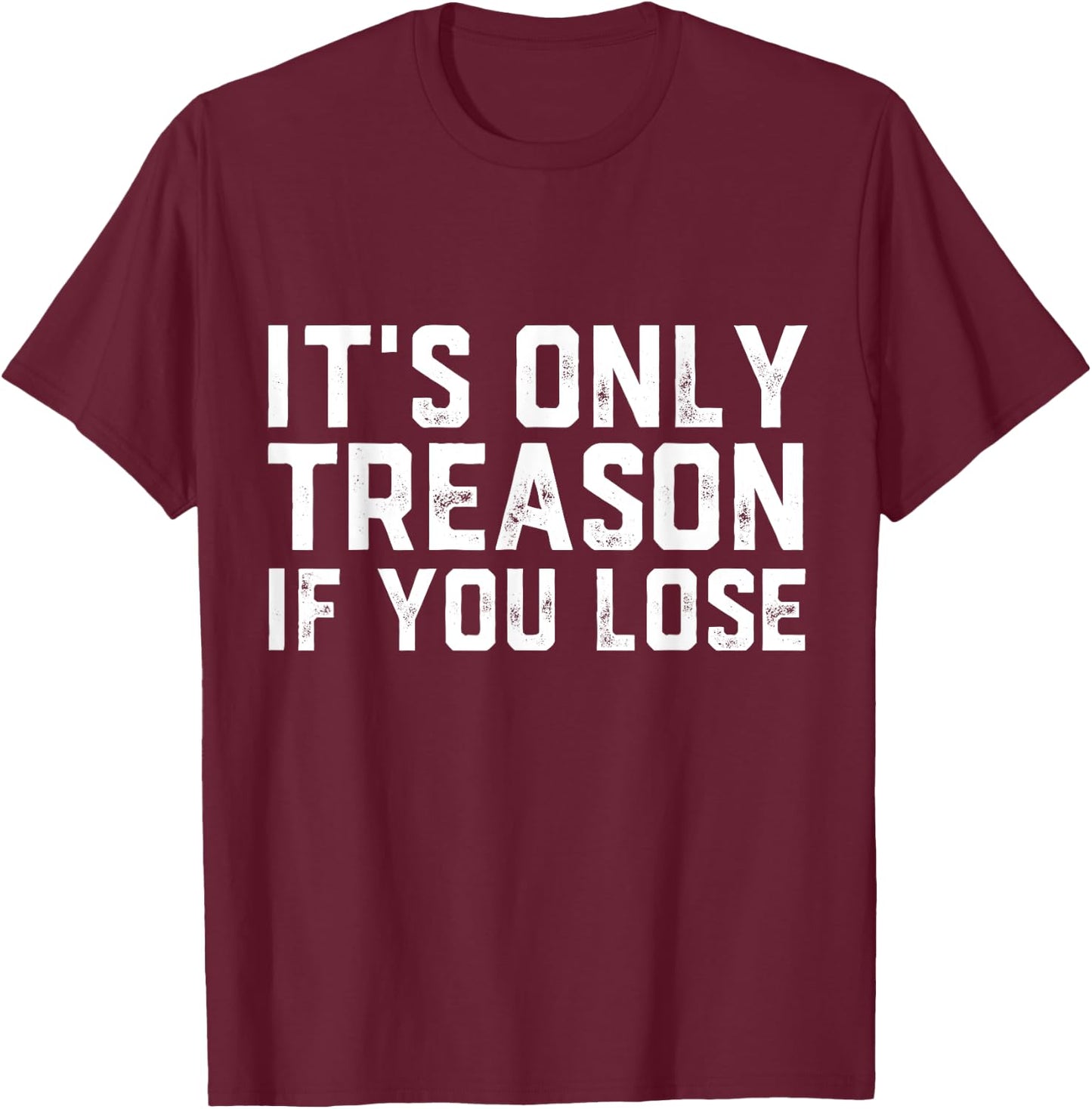 English Is Important But History Is Importanter Historian T-Shirt - T-Shirt | Maroon
