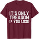 English Is Important But History Is Importanter Historian T-Shirt - T-Shirt | Maroon