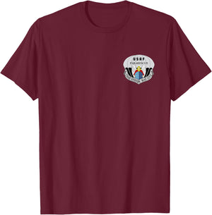 Us Air Force Usaf Pararescue Pj Rescue Medic Recovery T-Shirt - T-Shirt | Maroon