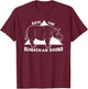 Save The Rhinos - Sumatran Rhino T-Shirt - T-Shirt | Maroon