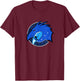 NASA Crew Dragon Space Station Mission T-Shirt - T-Shirt | Maroon