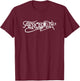 Aerosmith - Get A Grip Logo (White) T-Shirt - T-Shirt | Maroon