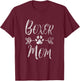 Boxer Mom Shirt Boxer Dog Lover Owner Funny Boxer Dog Mom Women T-Shirt - T-Shirt | Maroon