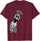 Funny Peacock Wearing Sunglasses Peacock Bird Lovers T-Shirt - T-Shirt | Maroon