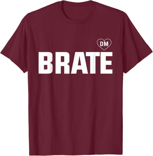 Brate Warrior T-Shirt - T-Shirt | Maroon