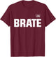Brate Warrior T-Shirt - T-Shirt | Maroon