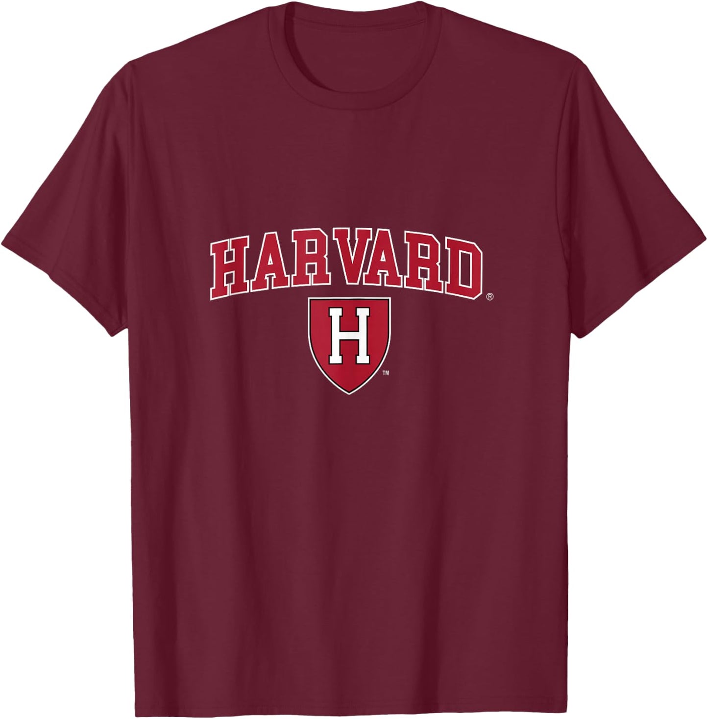 Harvard University Crimson | Official NCAA | NCAFHRV02 T-Shirt - T-Shirt | Maroon