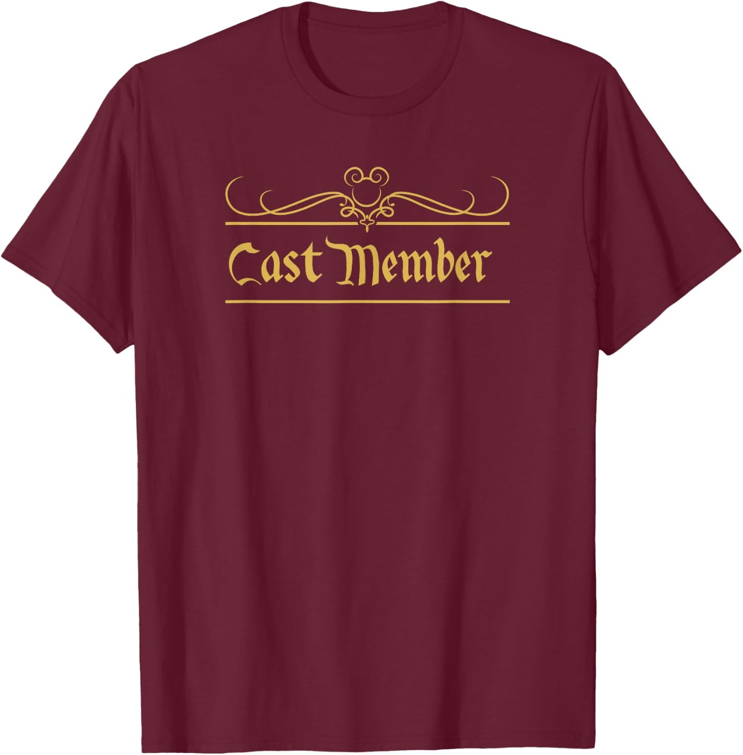 Cast Member T-Shirt - T-Shirt | Maroon