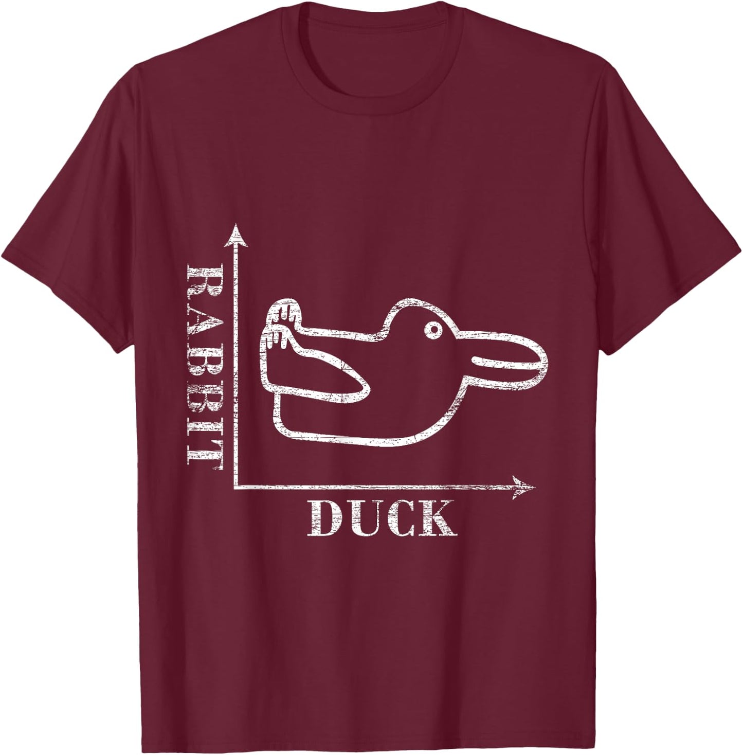 Funny Gift Animal Lovers Rabbit T-Shirt - T-Shirt | Maroon