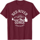 Red River Gorge Hike Kentucky Parks Hiking T-Shirt - T-Shirt | Maroon