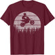 Motocross Enduro Biker MX Motorcycle Gift T-Shirt - T-Shirt | Maroon
