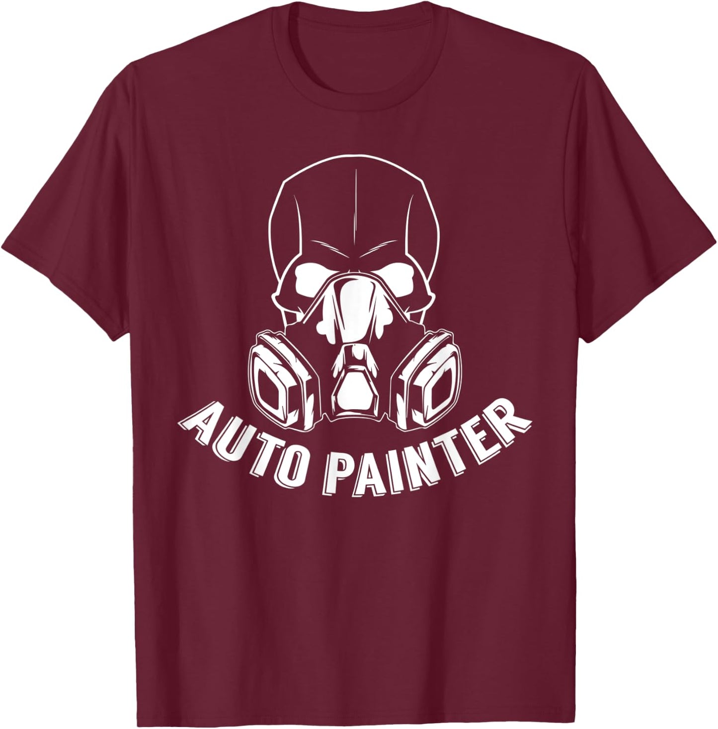 Auto Painter Car Painting Automotive Paint Spray T-Shirt - T-Shirt | Maroon