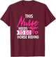 Nurse Need To Ride Horses Funny Nurses Gifts Men T-Shirt - T-Shirt | Maroon