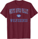White River Valley High School Wolverines T-Shirt - T-Shirt | Maroon