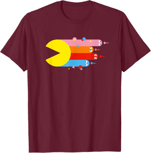 Pac-man T-Shirt - T-Shirt | Maroon