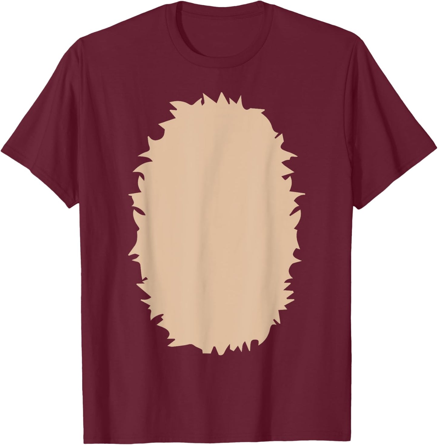 Reindeer Belly Cute Deer DIY Halloween Costume T-Shirt - T-Shirt | Maroon