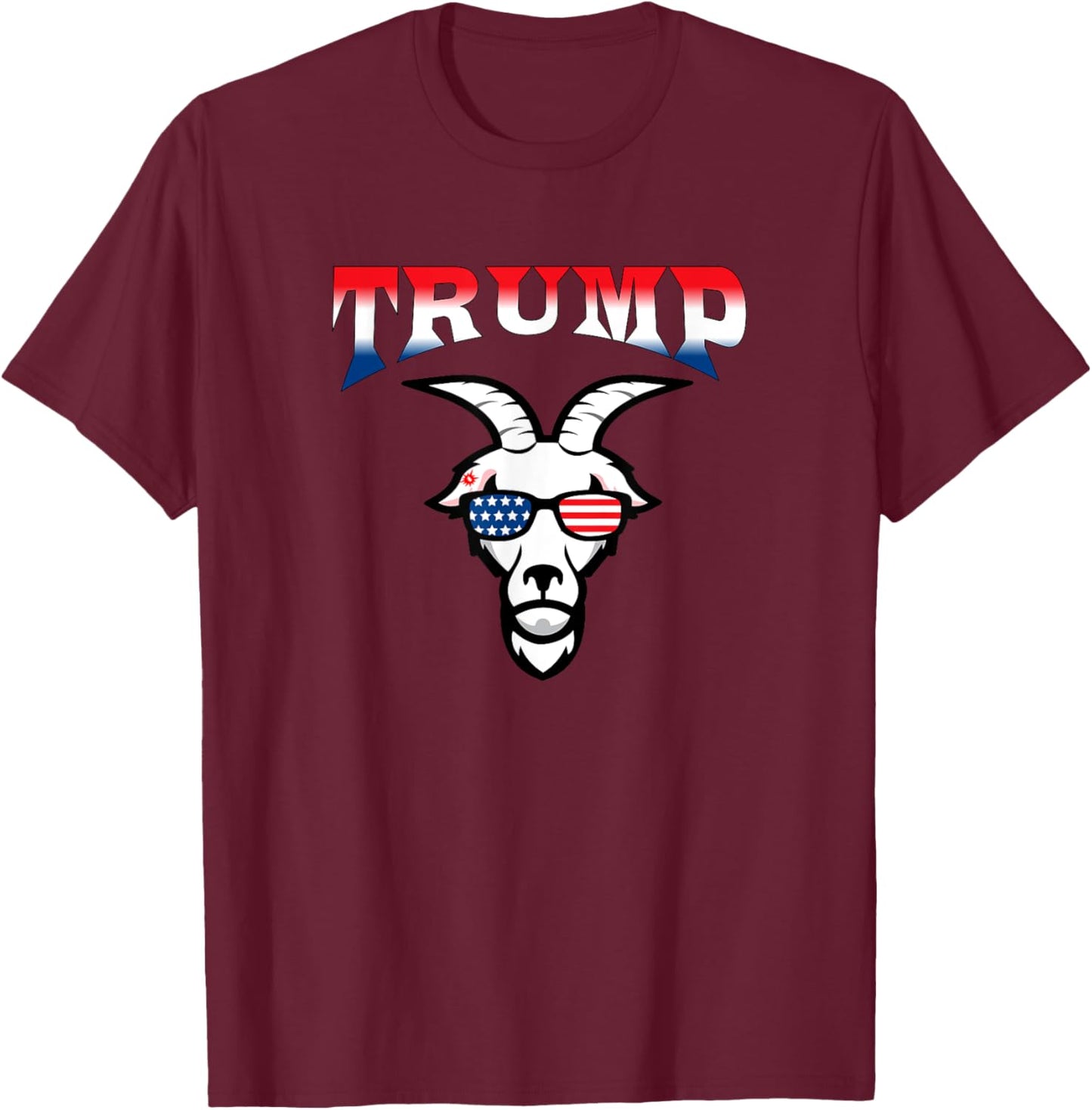 TRUMP is the GOAT T-Shirt - T-Shirt | Maroon